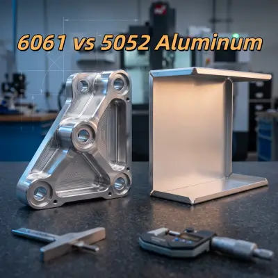 Aluminium 6061 kontra 5052: Przewodnik po obróbce, wytrzymałości i kosztach